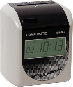 COMPUMATIC TR880d ELECTRONIC TIME CLOCK